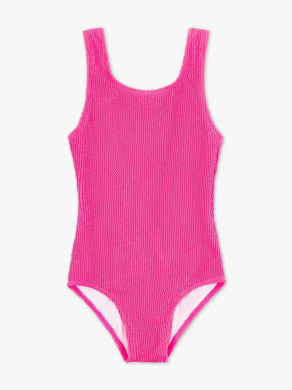 NEW LIMEAPPLE kids' addison square neck one piece swimsuit in pink